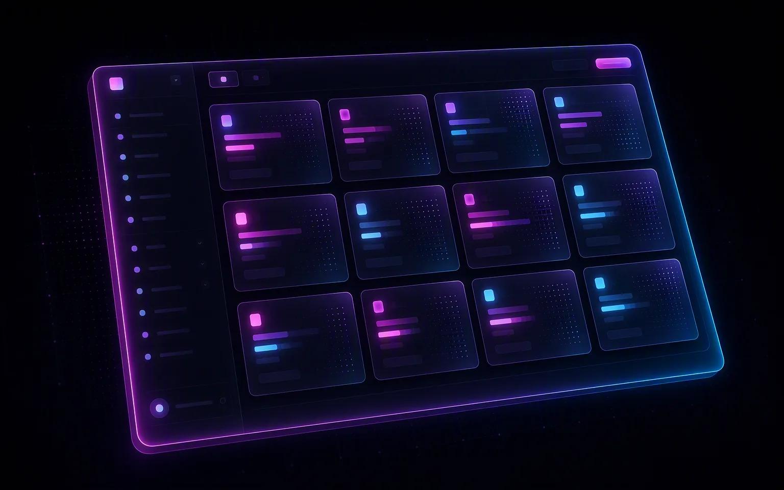 Interface of the “Products” widget