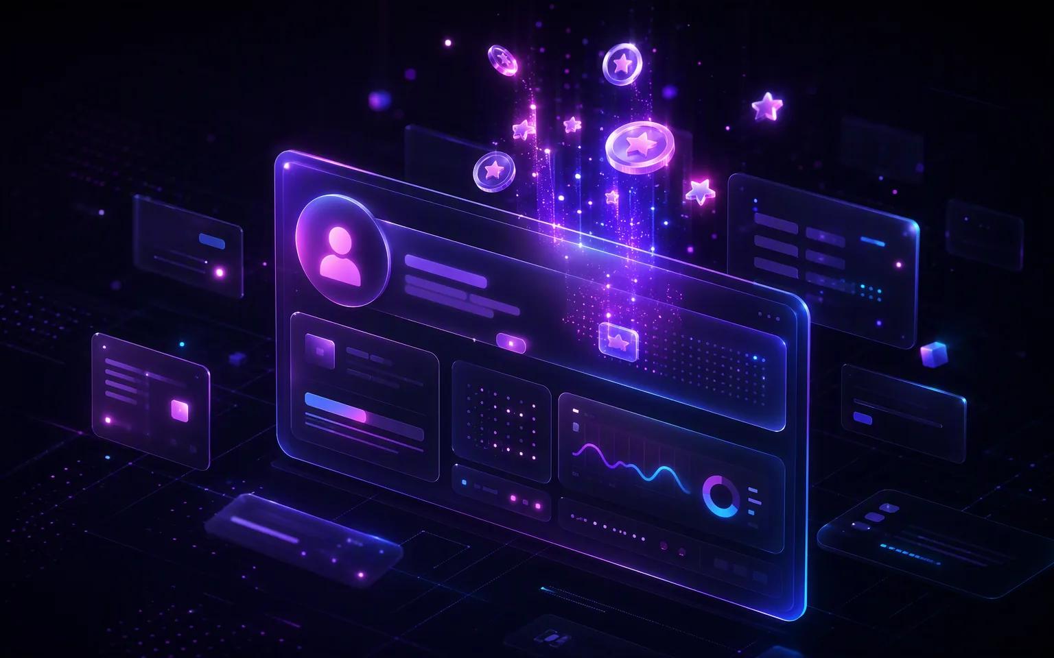 Interface of the “Bonus System” widget
